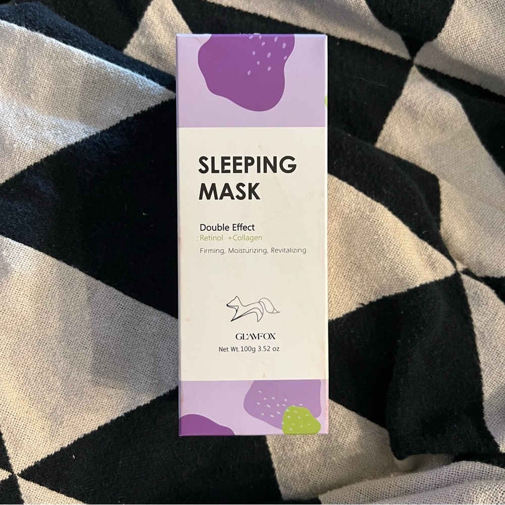 NIB GLAMFOX Double Effect Retinol Sleeping Mask